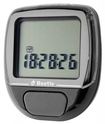 Велокомпьютер BEETLE-3 10 функций, черный